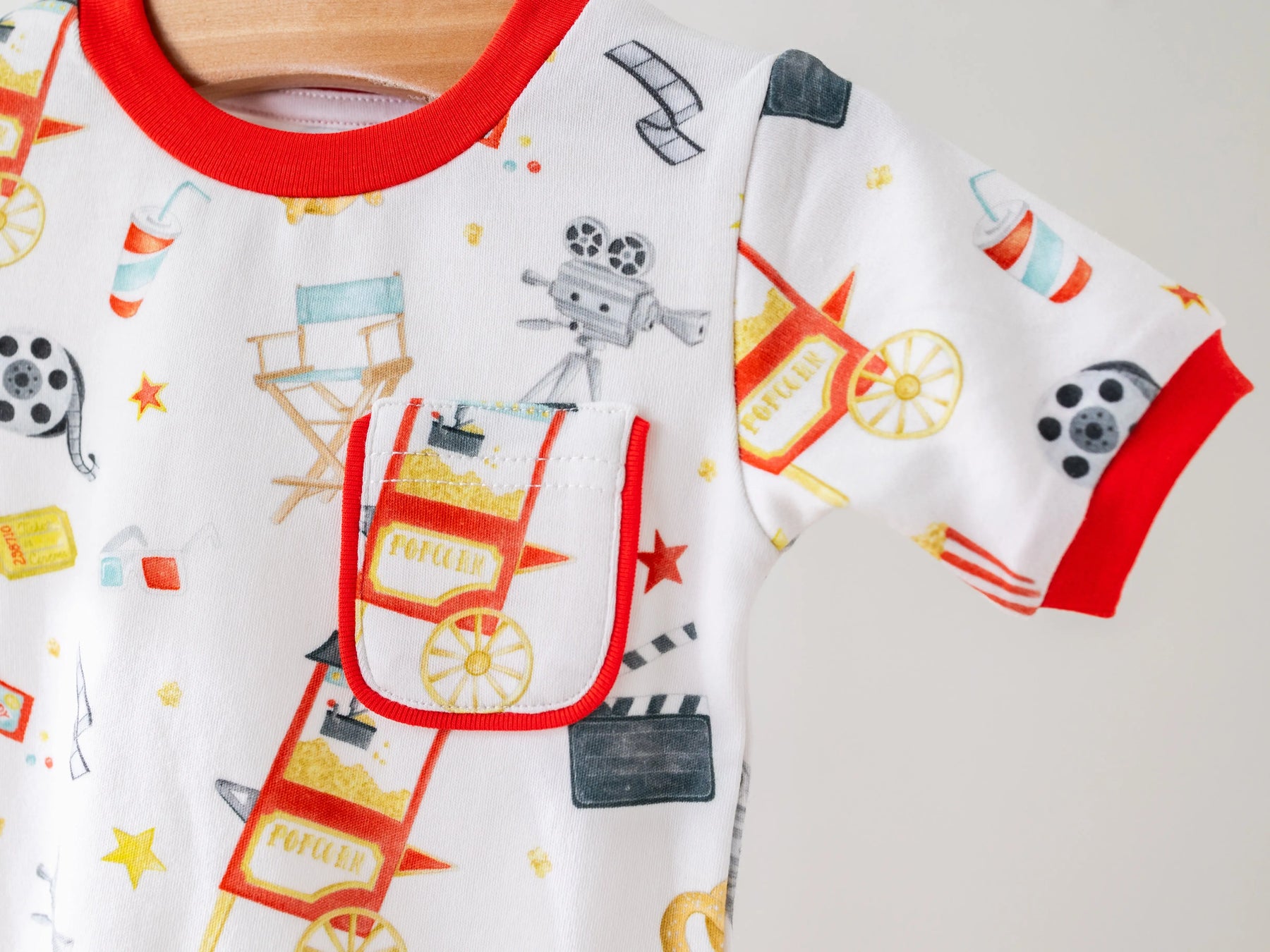 Movie Night Organic Cotton Pajamas Nola Tawk