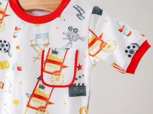 Movie Night Organic Cotton Pajamas Nola Tawk