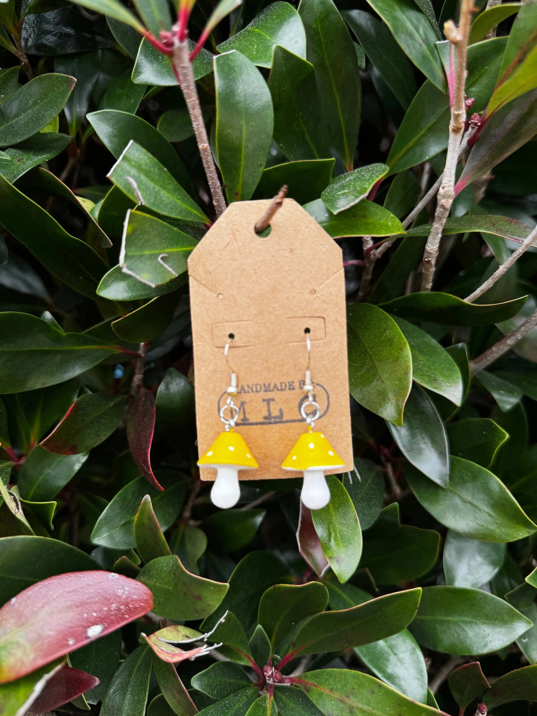 Mushroom Earrings Mushroom Lady Co