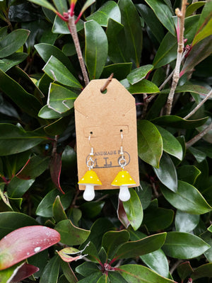 Mushroom Earrings Mushroom Lady Co