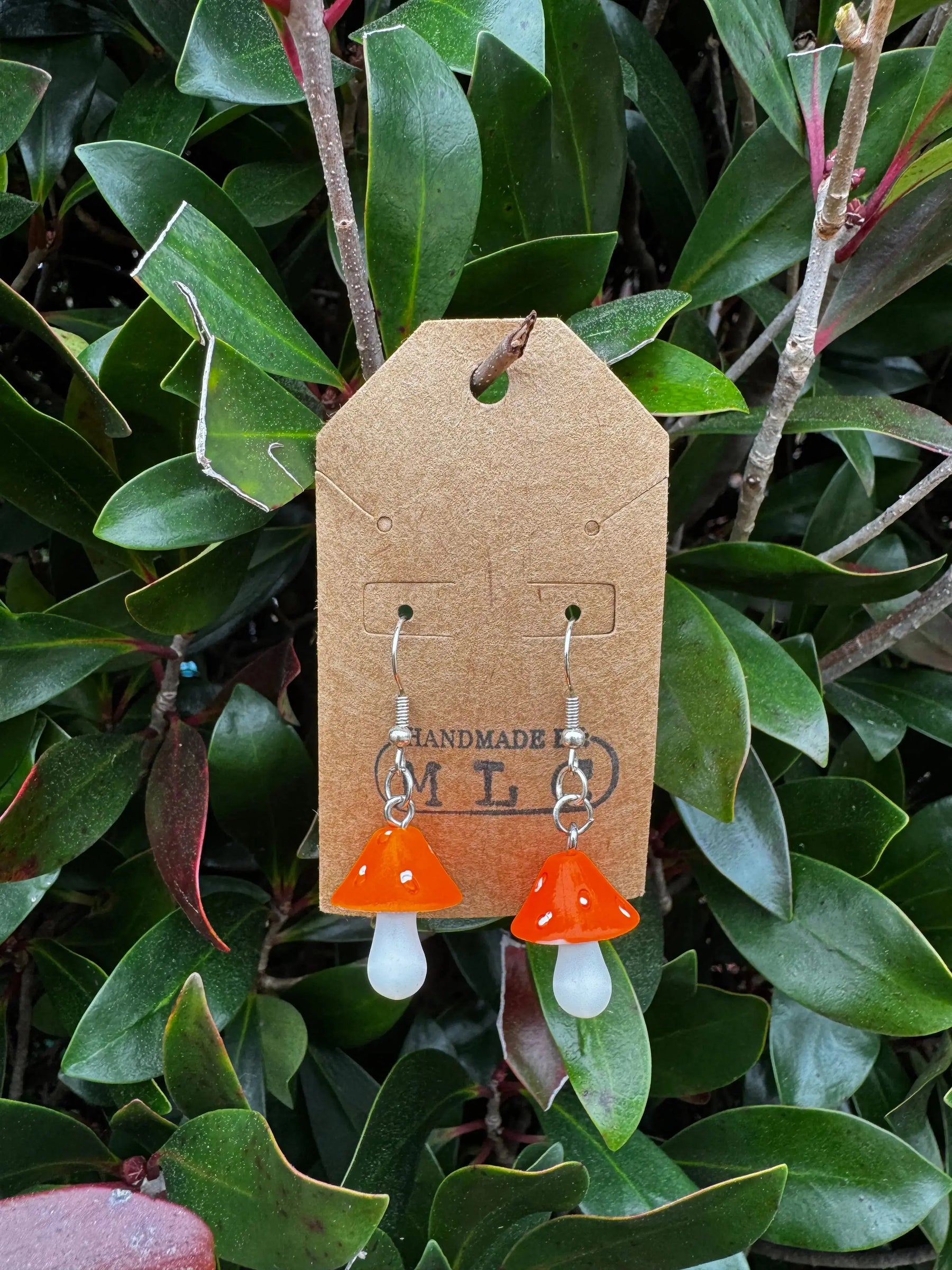 Mushroom Earrings Mushroom Lady Co