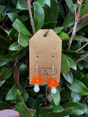 Mushroom Earrings Mushroom Lady Co