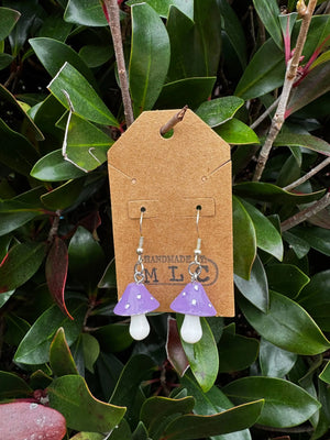 Mushroom Earrings Mushroom Lady Co