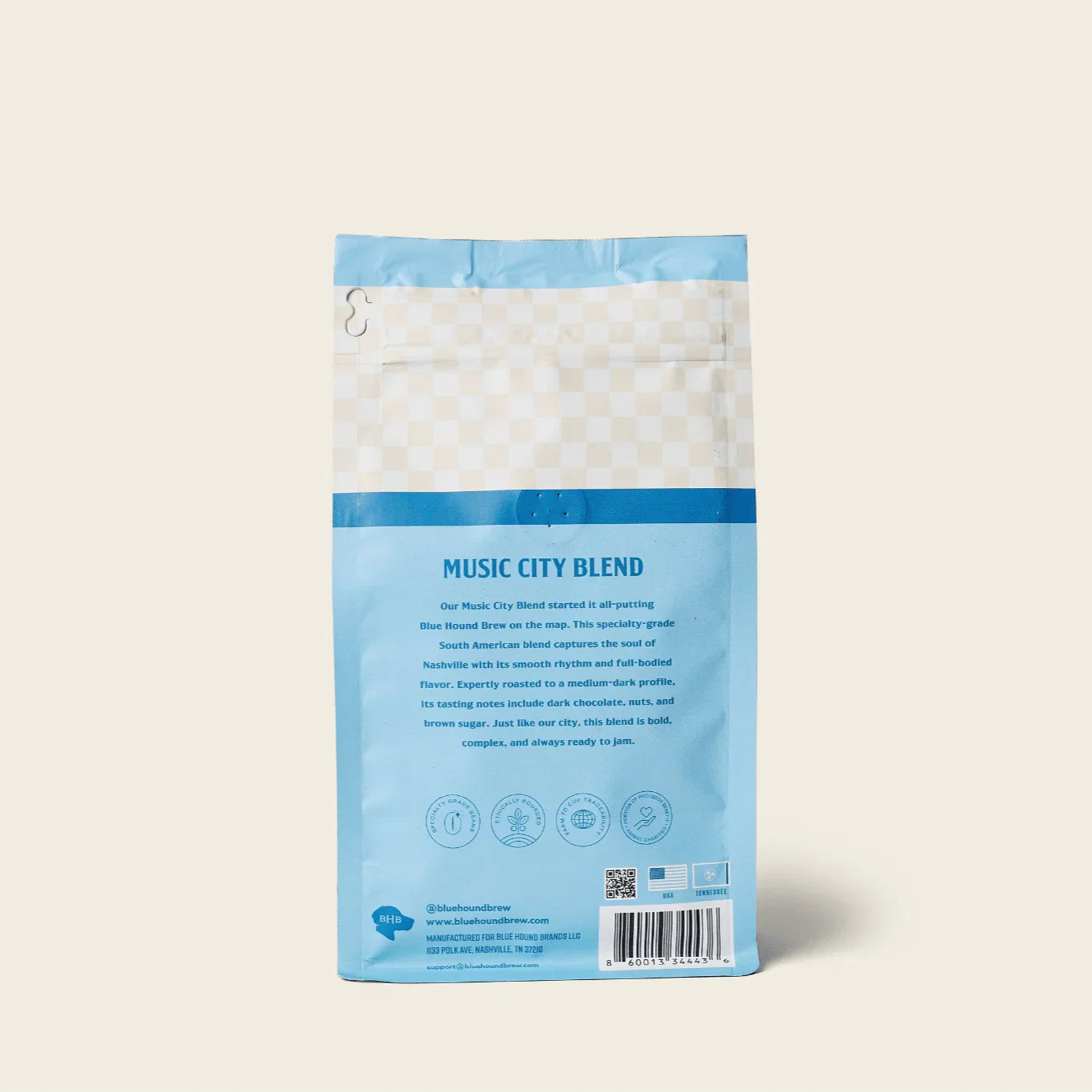 Music City Blend Coffee by Blue Hound Brew, Southern food gift detail photo 2