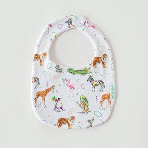 My First Game Day - Arkansas Organic Cotton Baby Bib Nola Tawk