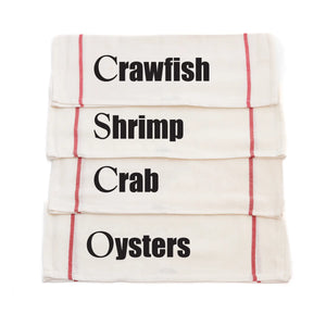 NOLA Seafood Cotton Kitchen Towels Nola Tawk