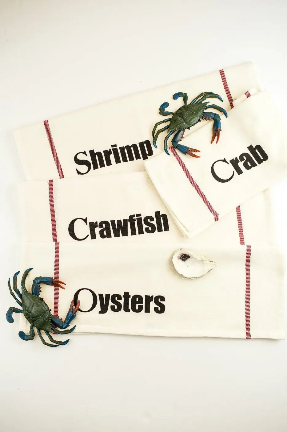 NOLA Seafood Cotton Kitchen Towels Nola Tawk