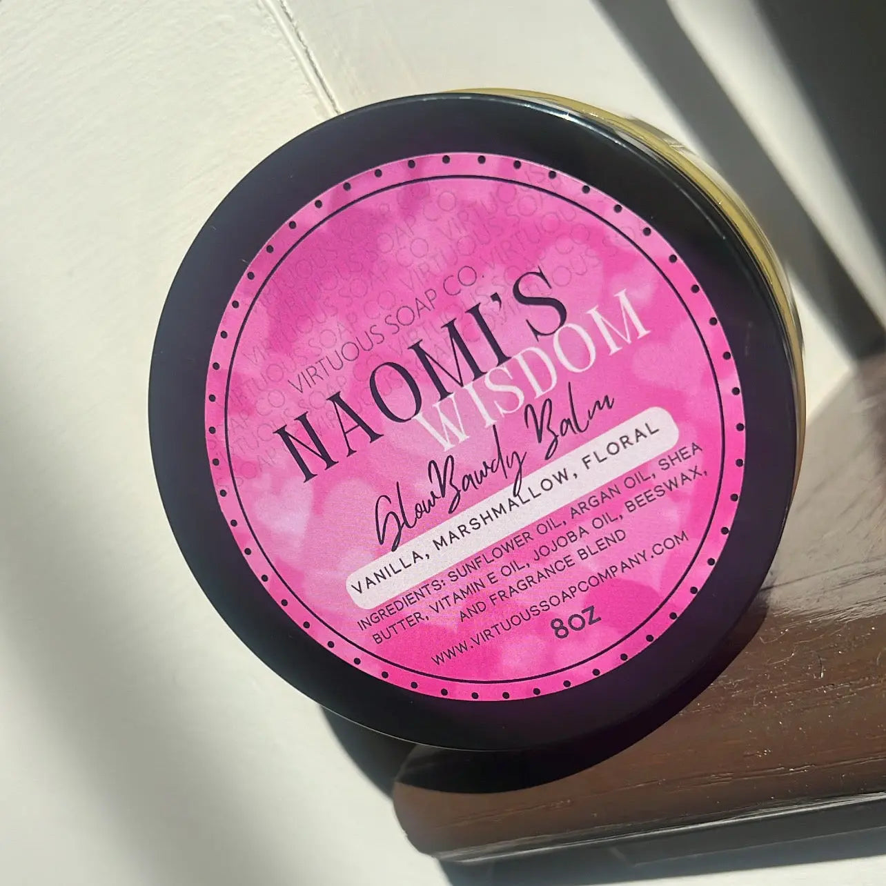 Naomi GLOW BAWDY BALM Virtuous Soap Company