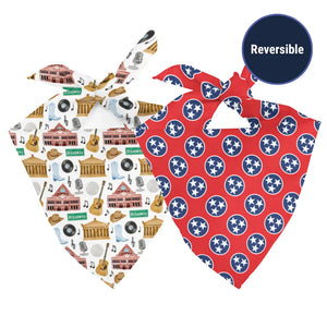 Nashville Tennessee Dog Bandana Dog Bandana Co.