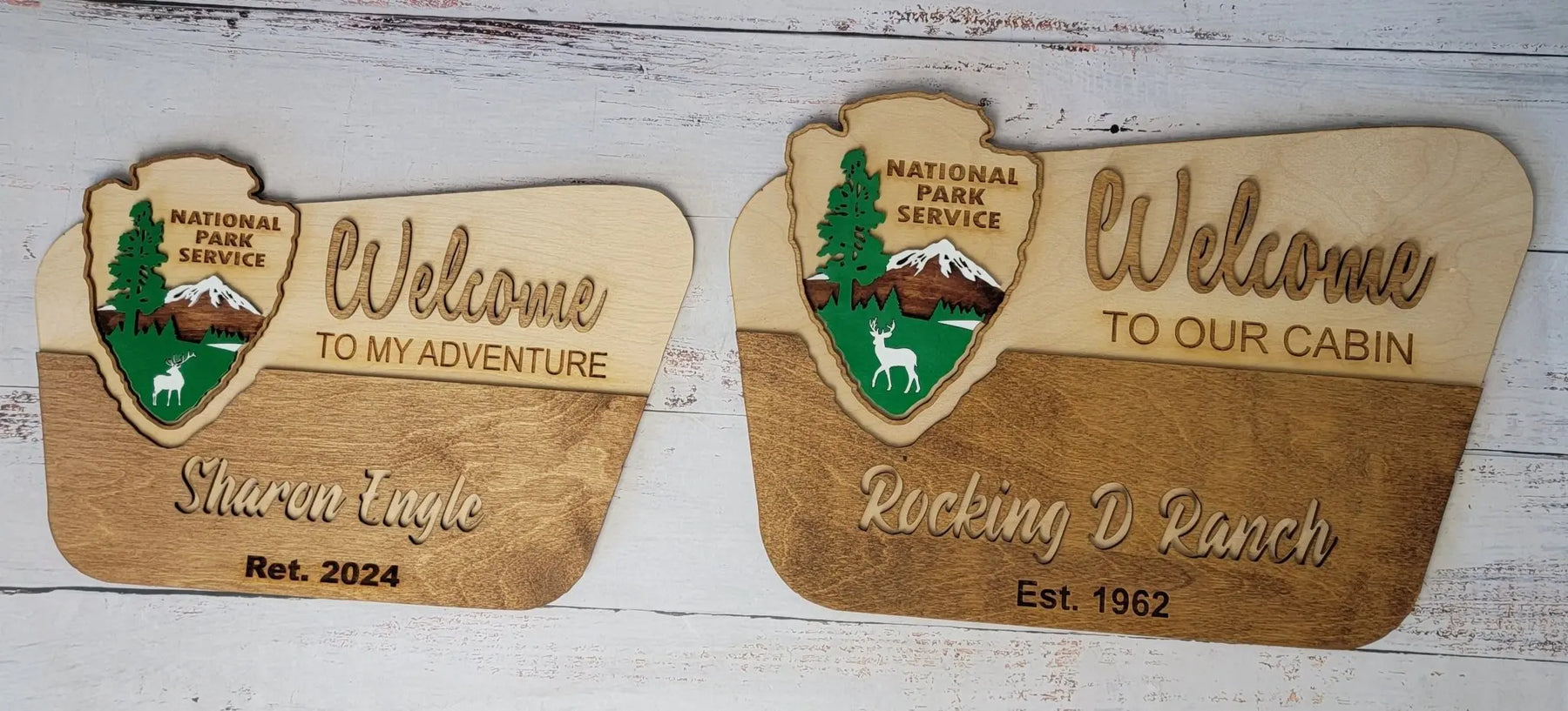 National Park Service Welcome Sign EverLee Creations