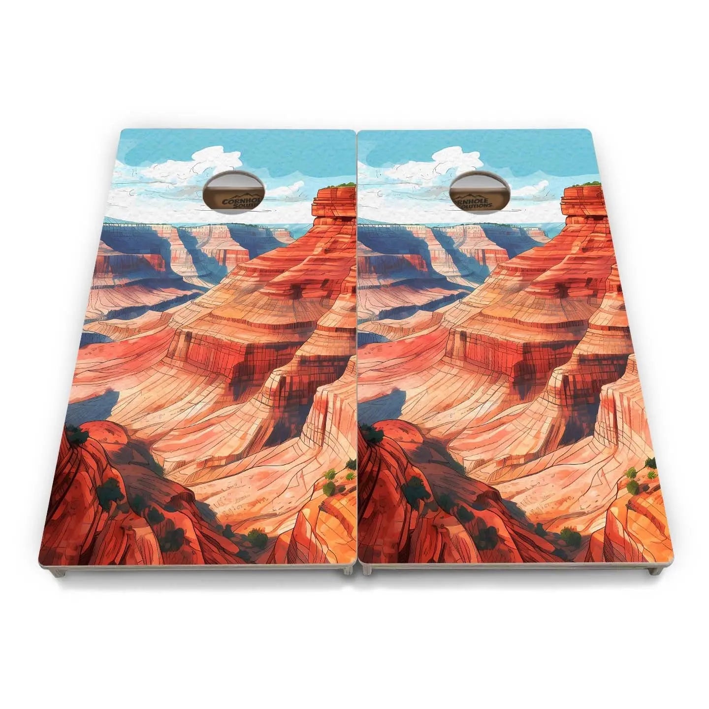 National Parks Cornhole Boards - Professional Tournament Series (10 options) Cornhole Solutions