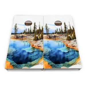 National Parks Cornhole Boards - Professional Tournament Series (10 options) Cornhole Solutions