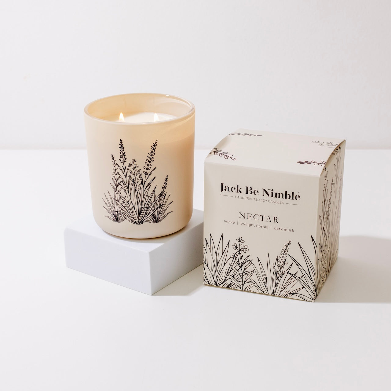 12oz Nectar Luxury Soy Candle by Jack Be Nimble Candles image 1