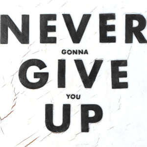 Never Give Up Art Prints Dennehey Design Co.