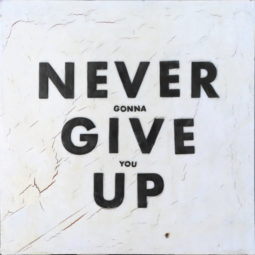 Never Give Up Art Prints Dennehey Design Co.