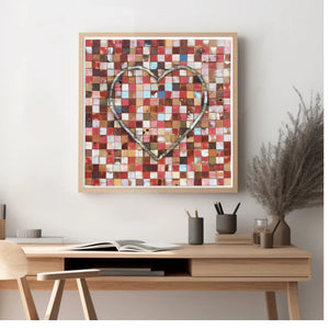 New Song In My Heart Mosaic Art Prints Dennehey Design Co.