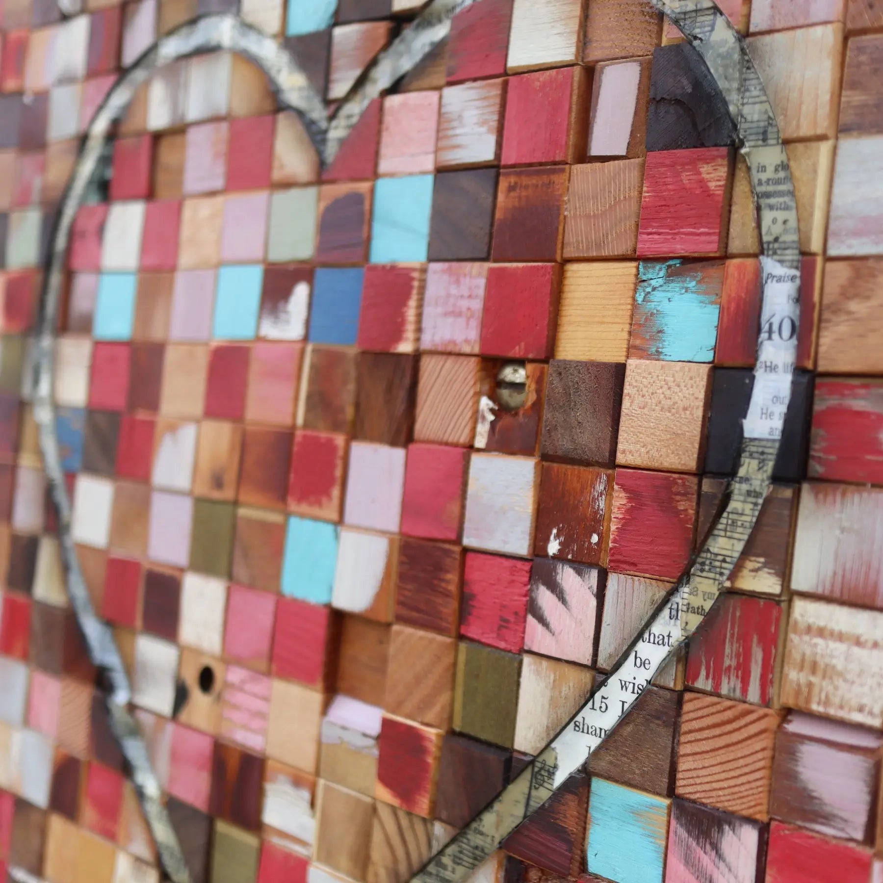 New Song In My Heart Mosaic Art Prints Dennehey Design Co.