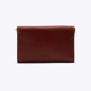 Nisolo Cleo Leather Convertible Crossbody Clutch Mission Mercantile Leather Goods