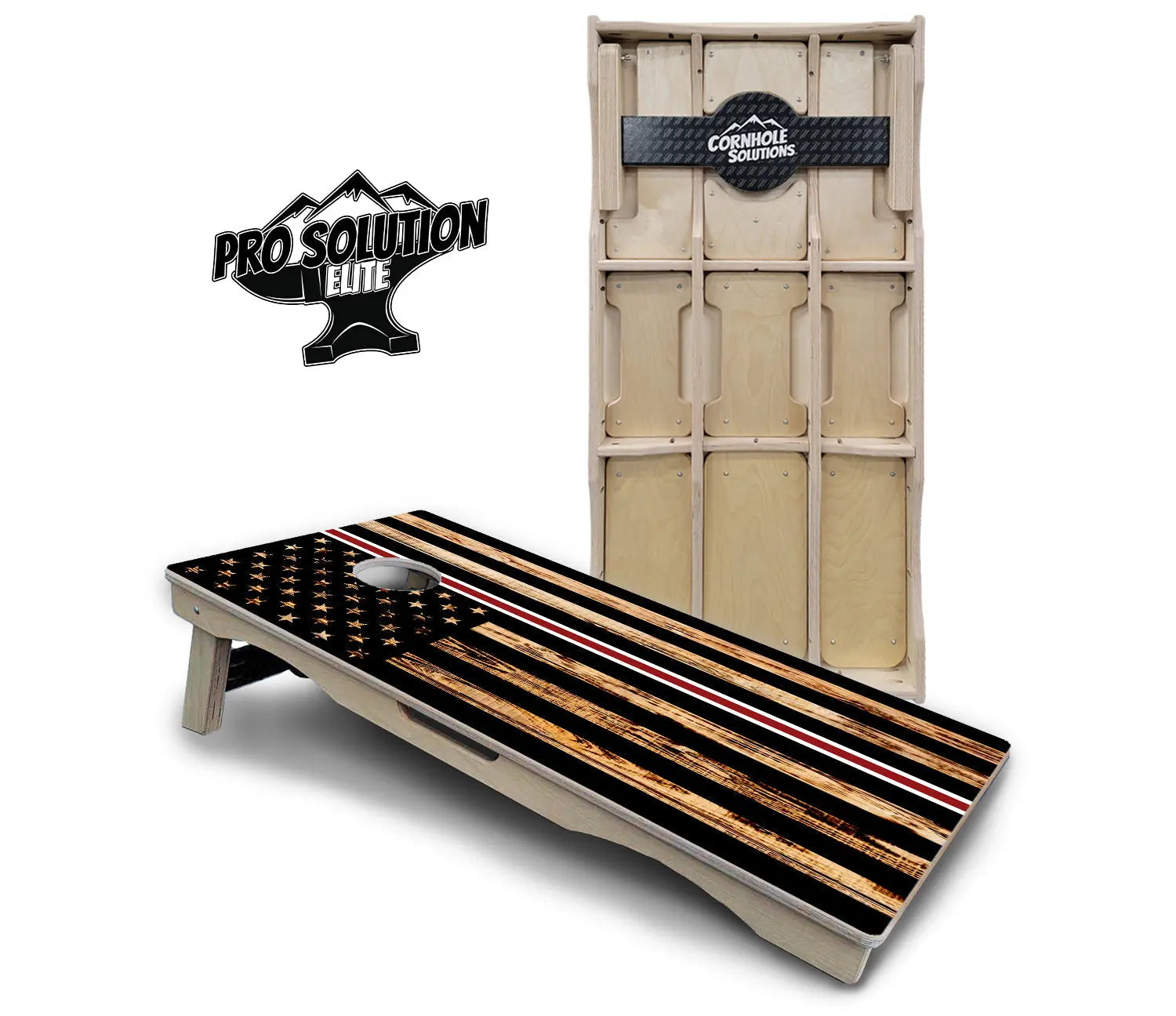 Nurse Thin Line Flag Cornhole Boards - Pro Solution Elite Series Cornhole Solutions