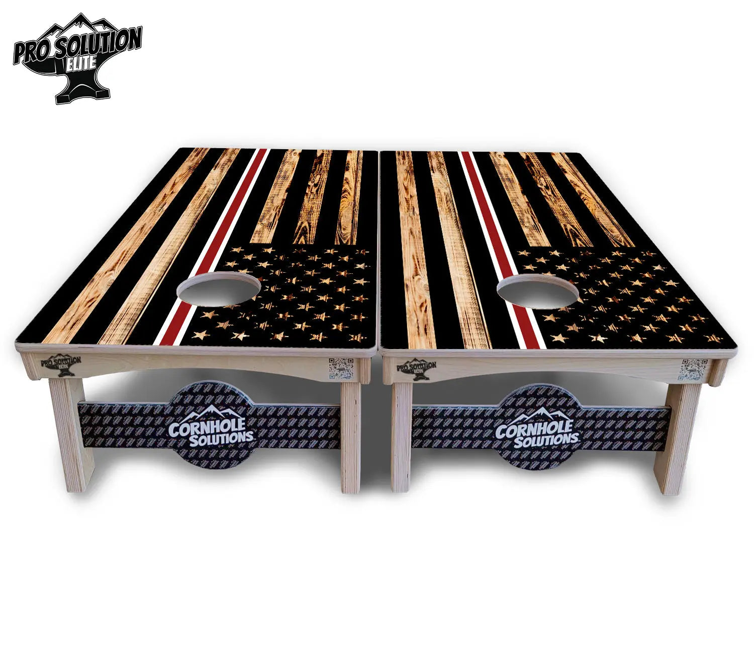 Nurse Thin Line Flag Cornhole Boards - Pro Solution Elite Series Cornhole Solutions