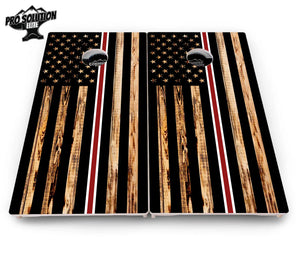 Nurse Thin Line Flag Cornhole Boards - Pro Solution Elite Series Cornhole Solutions