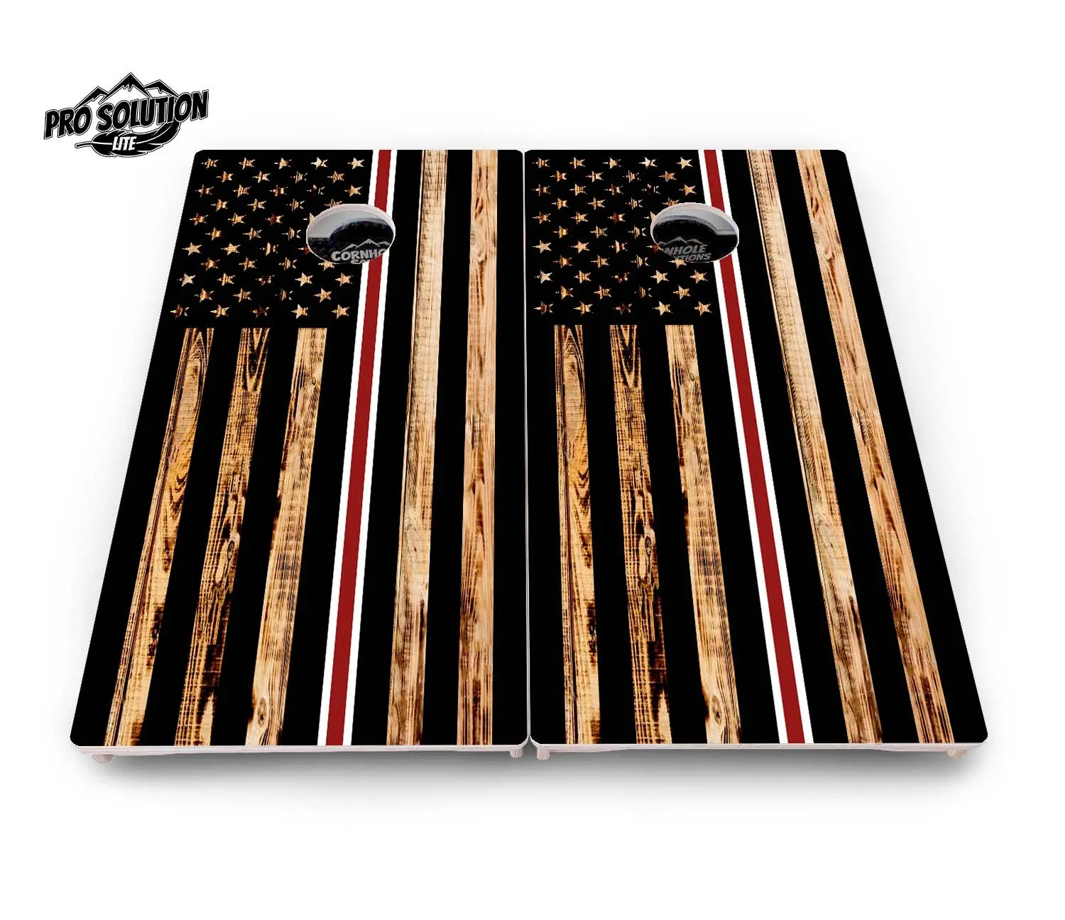 Nurse Thin Line Flag Cornhole Boards - Pro Solution Lite Series