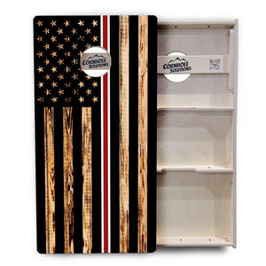 Nurse Thin Line Flag Cornhole Boards - Professional Tournament Series