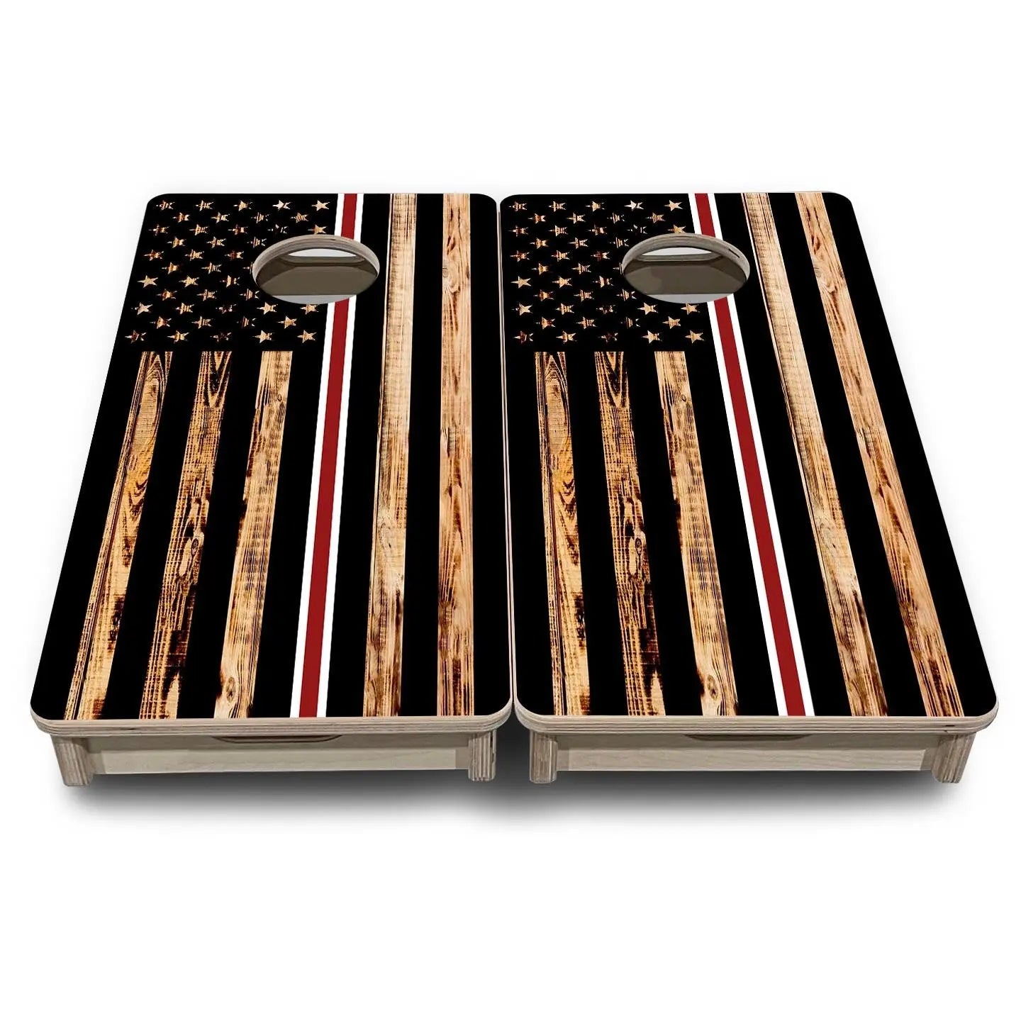 Nurse Thin Line Flag - Mini or Vacation Size Cornhole Boards Cornhole Solutions