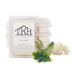 Oak + Moss Wax Melt The Rustic House