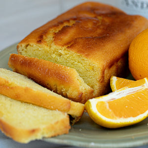 Orange Glazed Mimosa Cake