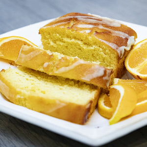 Orange Glazed Mimosa Cake - Gluten Free