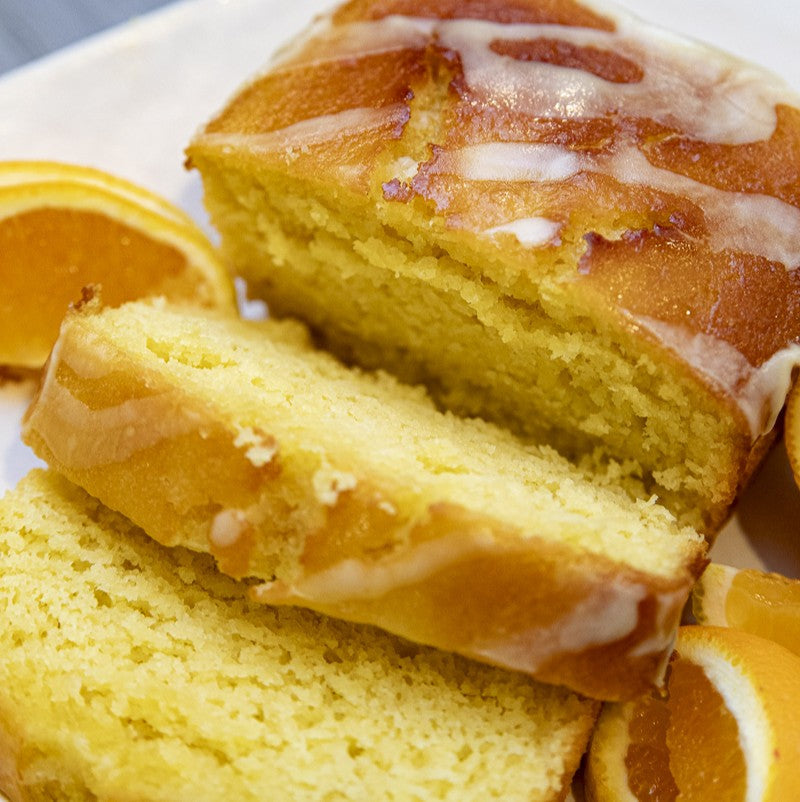 Orange Glazed Mimosa Cake - Gluten Free