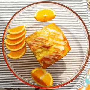 Orange Glazed Mimosa Cake - Gluten Free