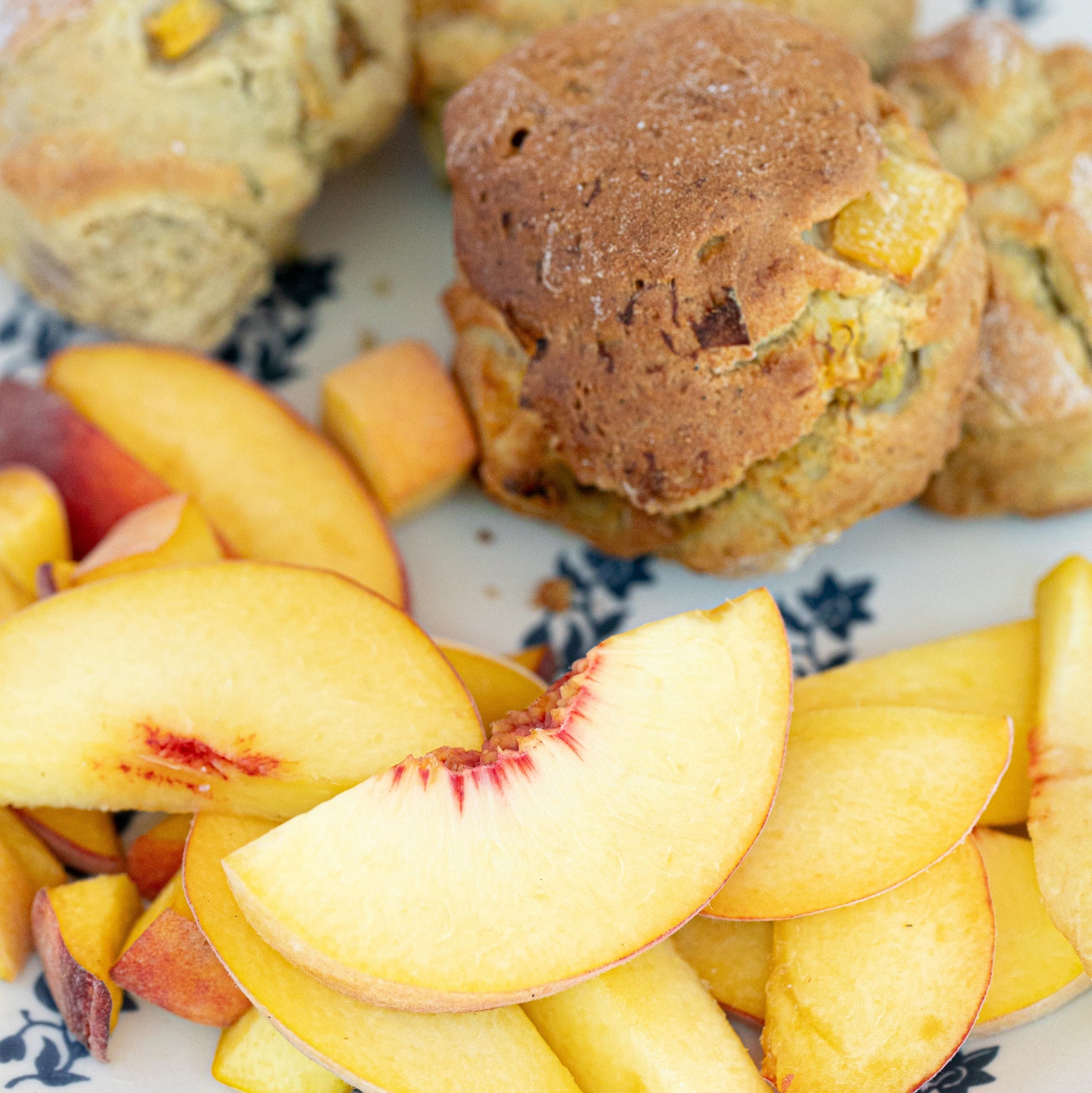 Orchard Peach Cream Scones