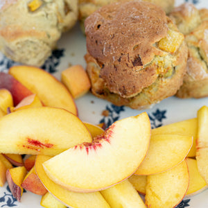 Orchard Peach Cream Scones