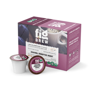 FigBrew Original Digestive Roast 24 count coffee alternative pods