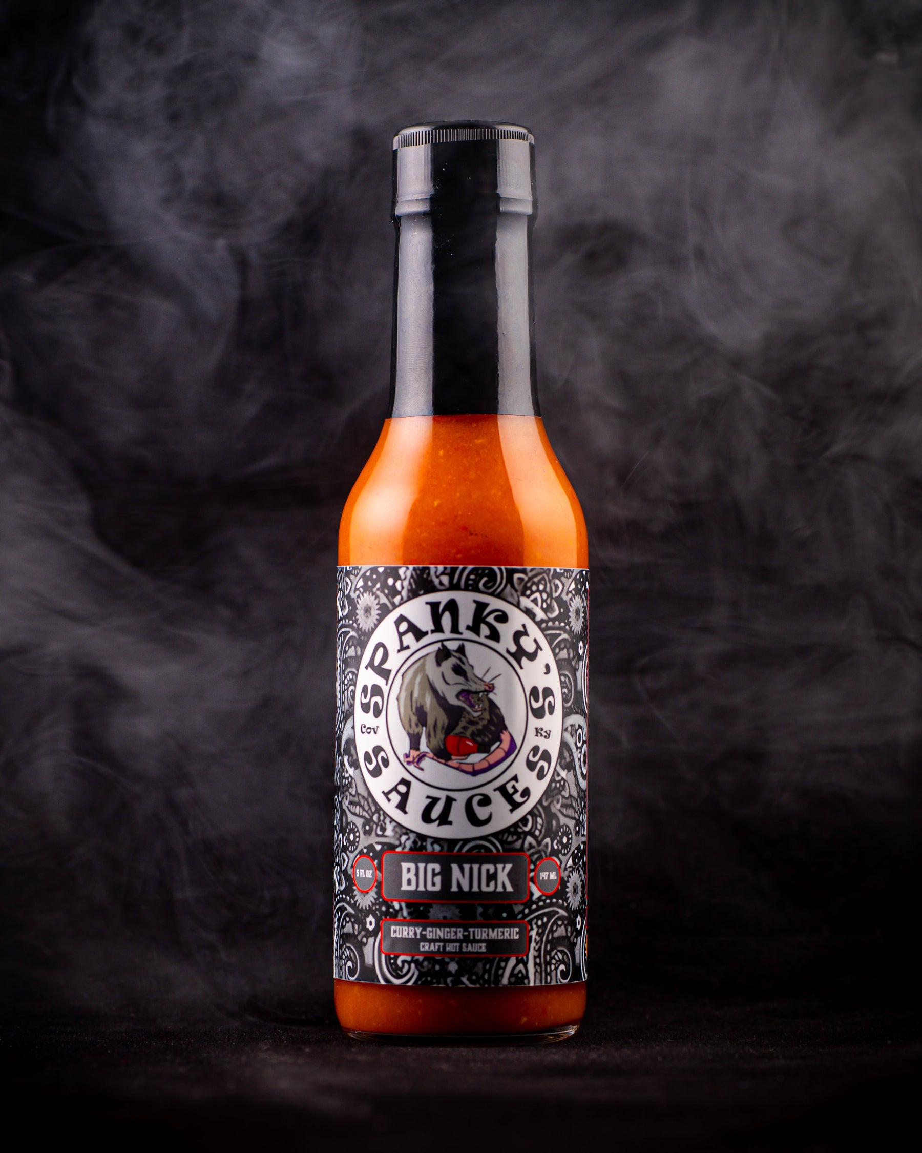 Big Nick - 5 oz Bottle by Spanky's Sauces, Southern food gift main product photo