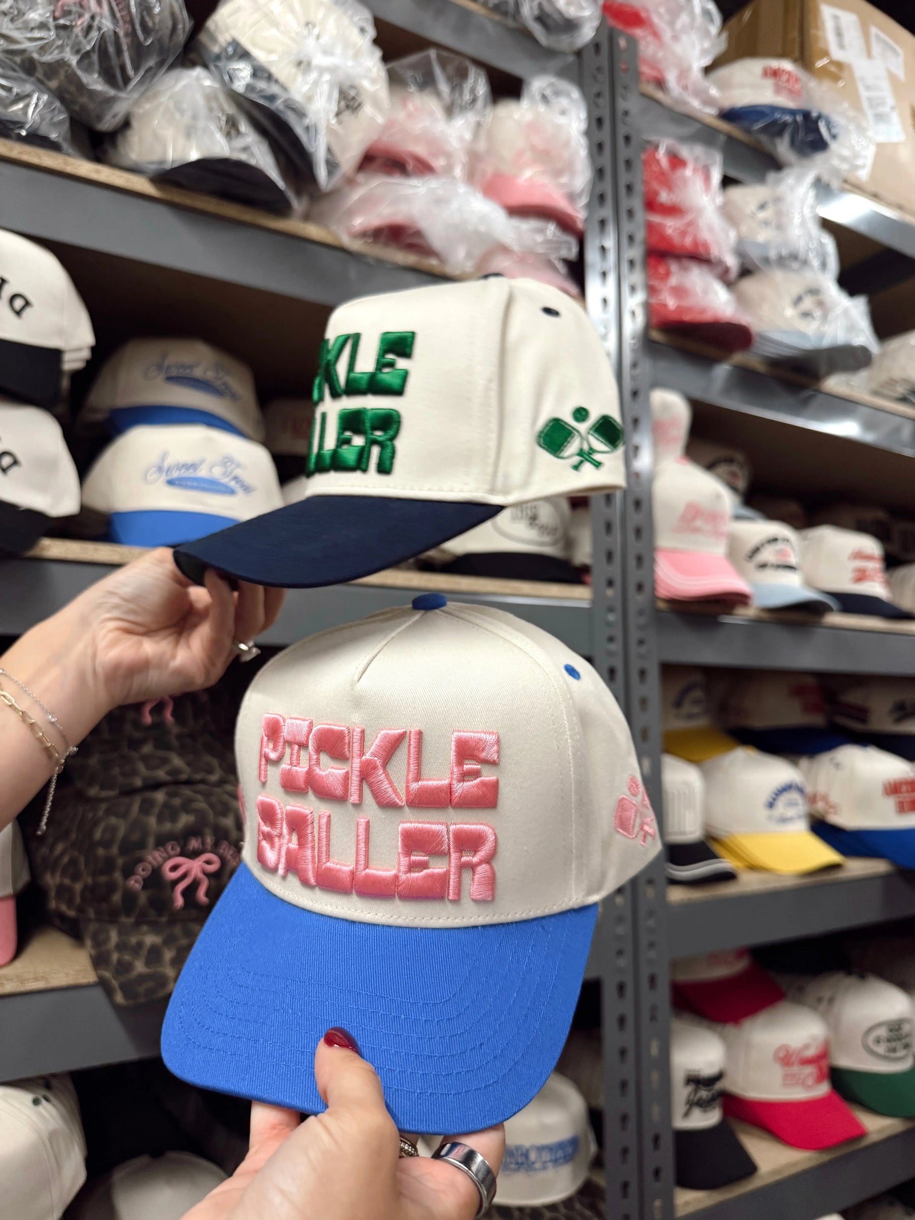 PICKLEBALLER - Vintage Trucker Hat KenzKustomz