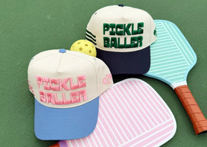 PICKLEBALLER - Vintage Trucker Hat KenzKustomz