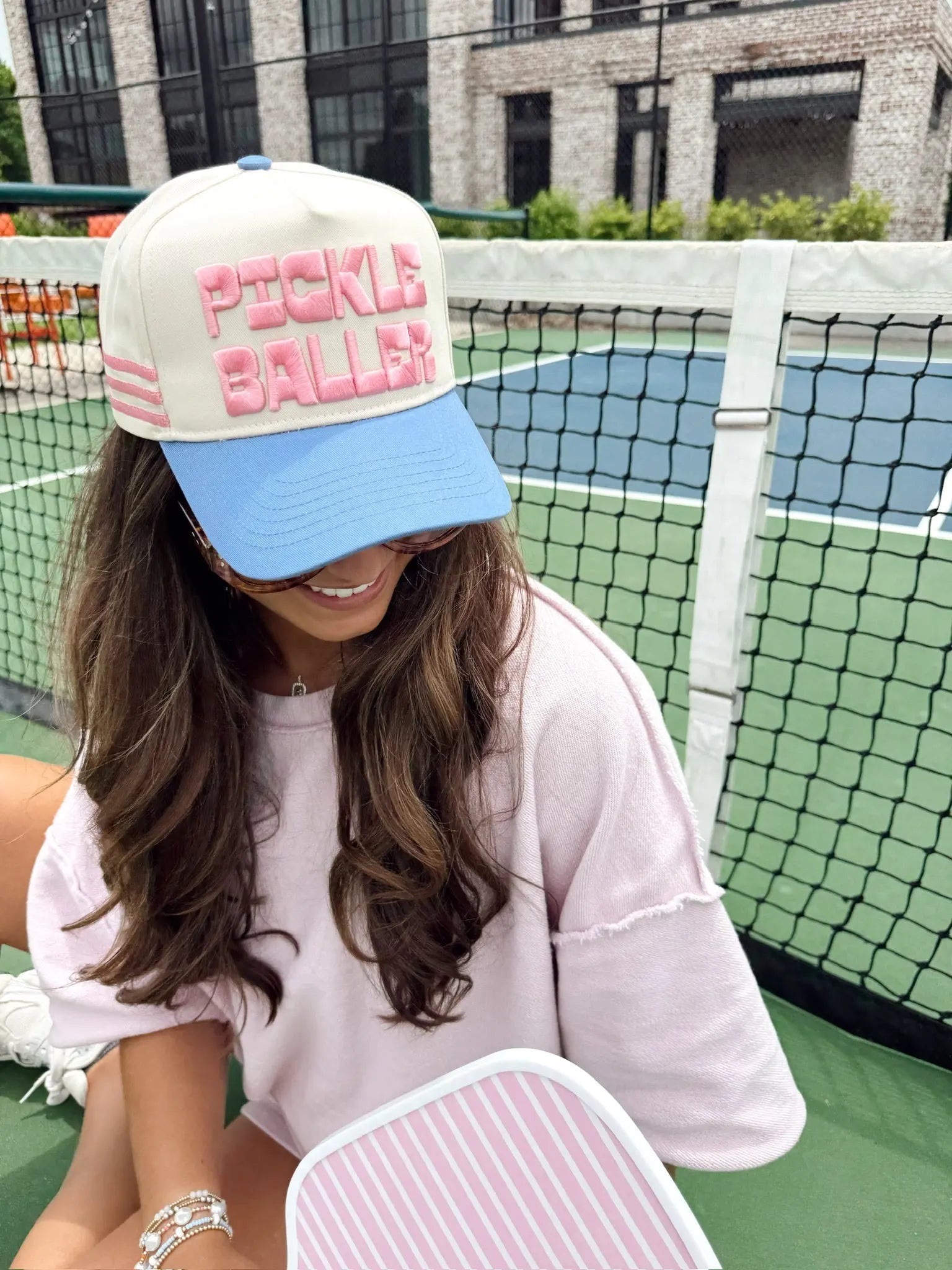 PICKLEBALLER - Vintage Trucker Hat KenzKustomz