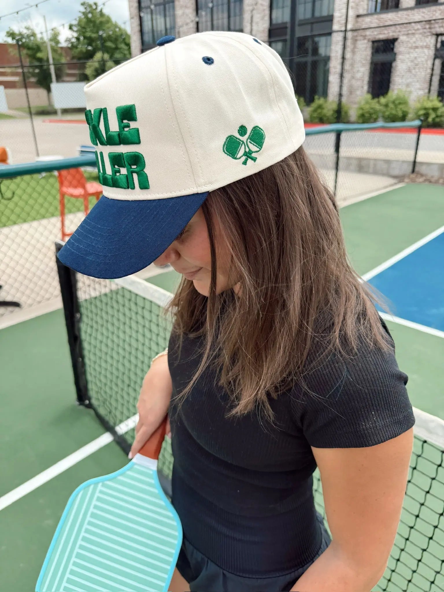 PICKLEBALLER - Vintage Trucker Hat KenzKustomz