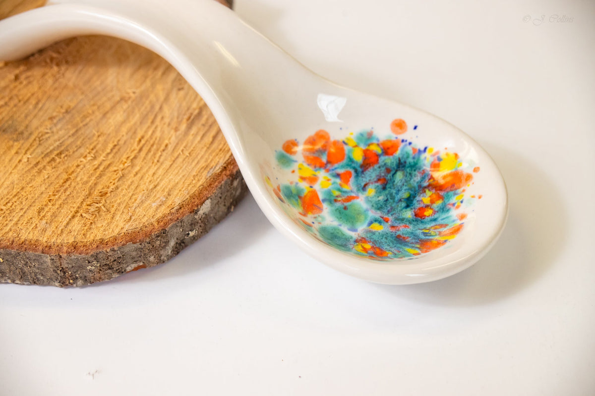 Prodigal Pottery Artisan Spoon Rest — product view 2