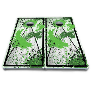 Paint Splatter Cornhole Boards - All Weather Series Cornhole Solutions