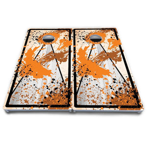Paint Splatter Cornhole Boards - All Weather Series Cornhole Solutions