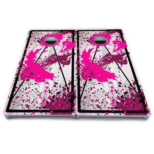 Paint Splatter Cornhole Boards - All Weather Series Cornhole Solutions