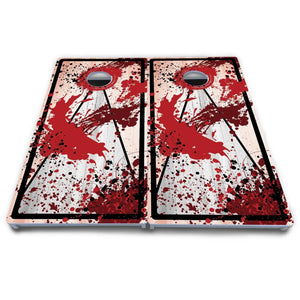 Paint Splatter Cornhole Boards - All Weather Series Cornhole Solutions