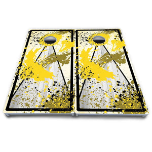 Paint Splatter Cornhole Boards - All Weather Series Cornhole Solutions