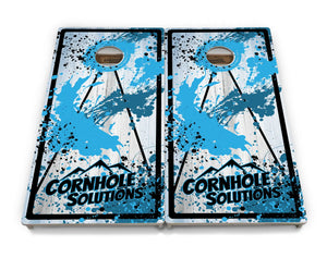 Paint Splatter Cornhole Boards - Professional Tournament Series Cornhole Solutions