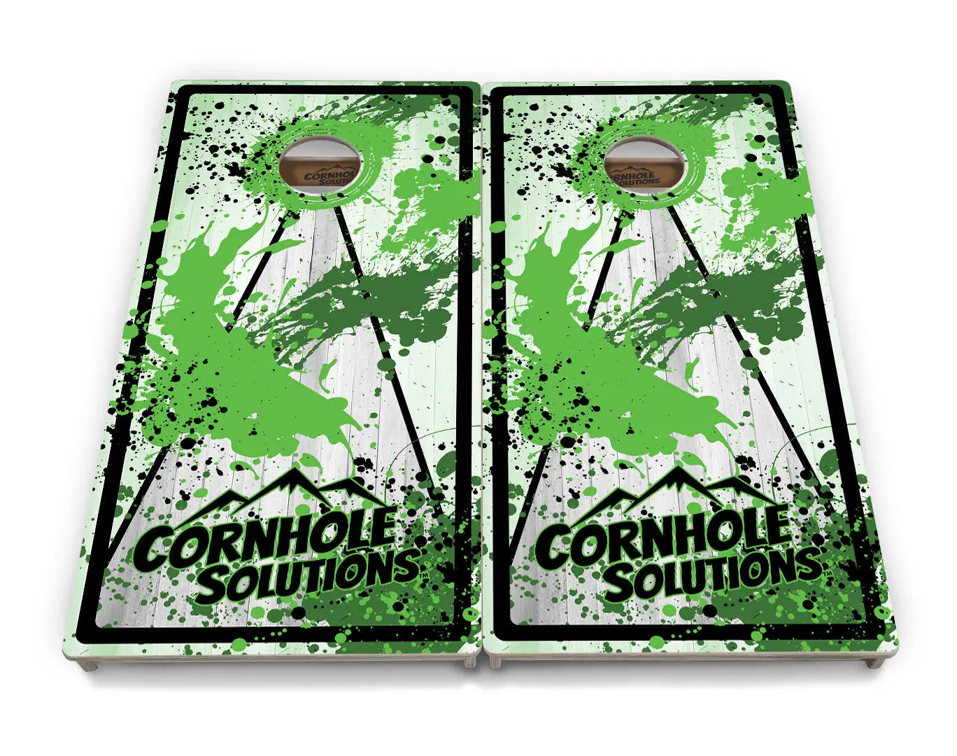 Paint Splatter Cornhole Boards - Professional Tournament Series Cornhole Solutions