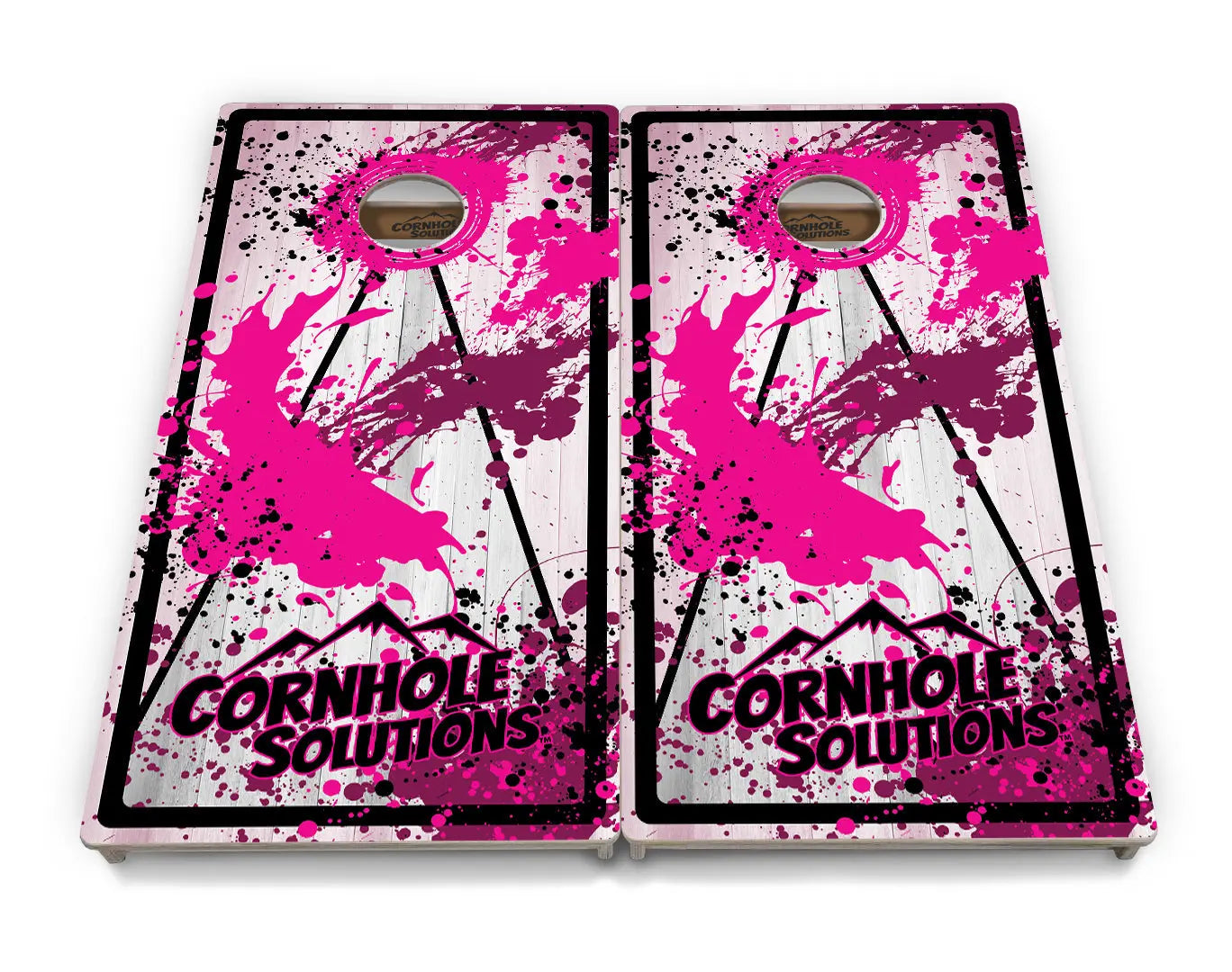 Paint Splatter Cornhole Boards - Professional Tournament Series Cornhole Solutions